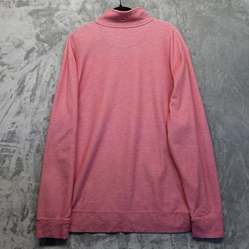 Vineyard Vines Mens 1/4 Zip Sweatshirt Red Size XL Arizona Cardinals Pima Cotton